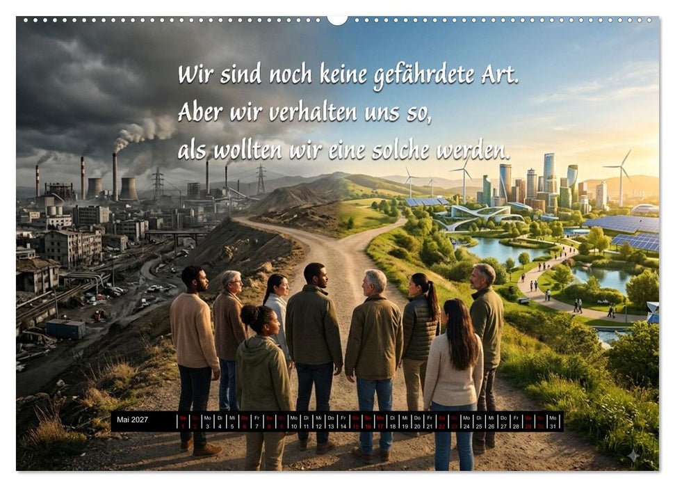 Weisheit, Mut und Menschlichkeit (CALVENDO Wandkalender 2027)