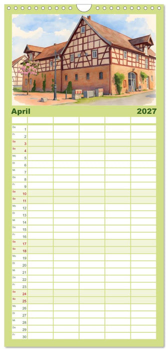 Zauberhaftes Mecklenburg-Vorpommern (CALVENDO Familienplaner 2027)