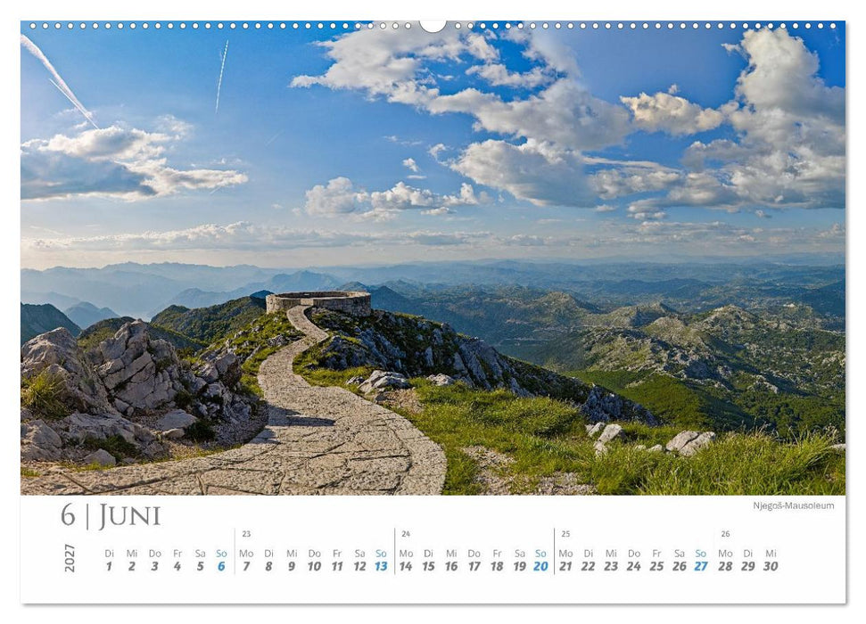 Montenegro - Vielfalt auf wenig Raum (CALVENDO Premium Wandkalender 2027)