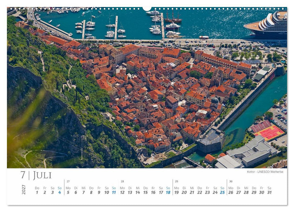 Montenegro - Vielfalt auf wenig Raum (CALVENDO Premium Wandkalender 2027)