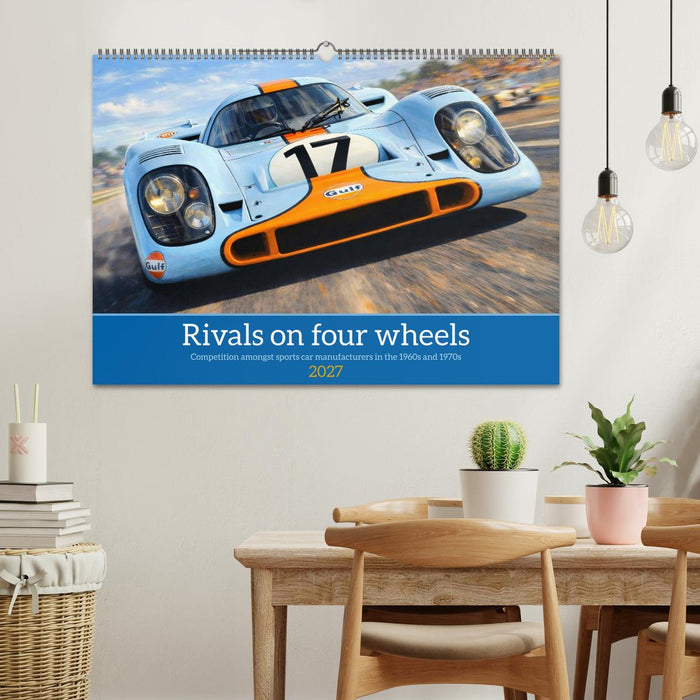 Rivals on four wheels (CALVENDO Monthly Calendar 2027)
