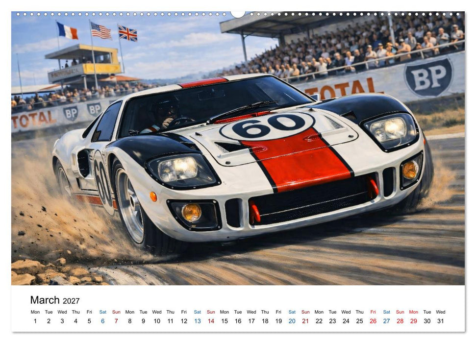 Rivals on four wheels (CALVENDO Monthly Calendar 2027)