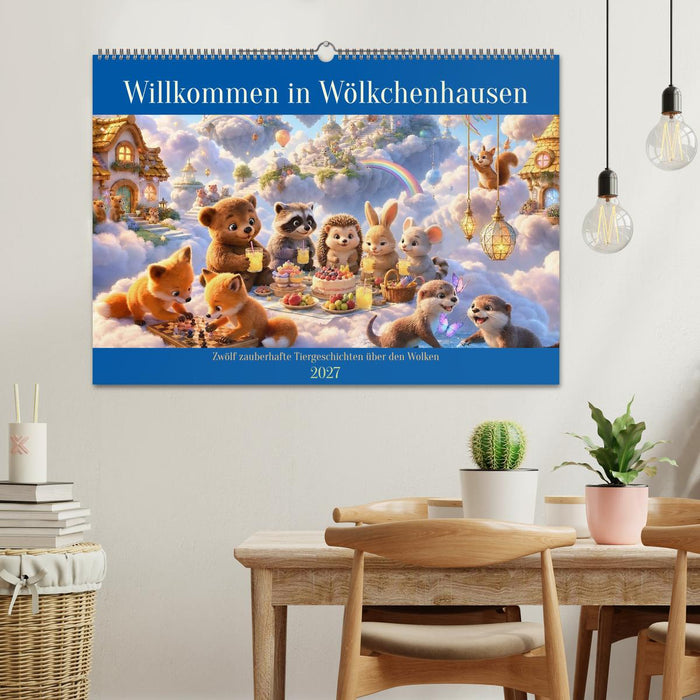 Willkommen in Wölkchenhausen (CALVENDO Wandkalender 2027)