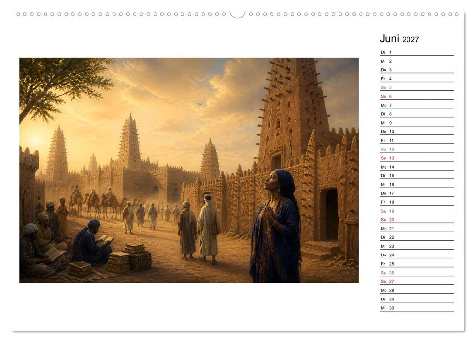 Amara - Zeugin des Mittelalters (CALVENDO Premium Wandkalender 2027)