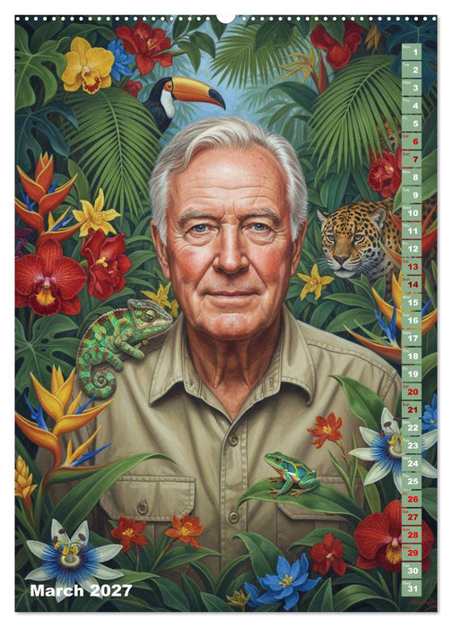 Scientists of Nature (CALVENDO Monthly Calendar 2027)