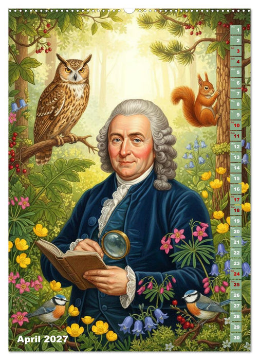 Scientists of Nature (CALVENDO Monthly Calendar 2027)