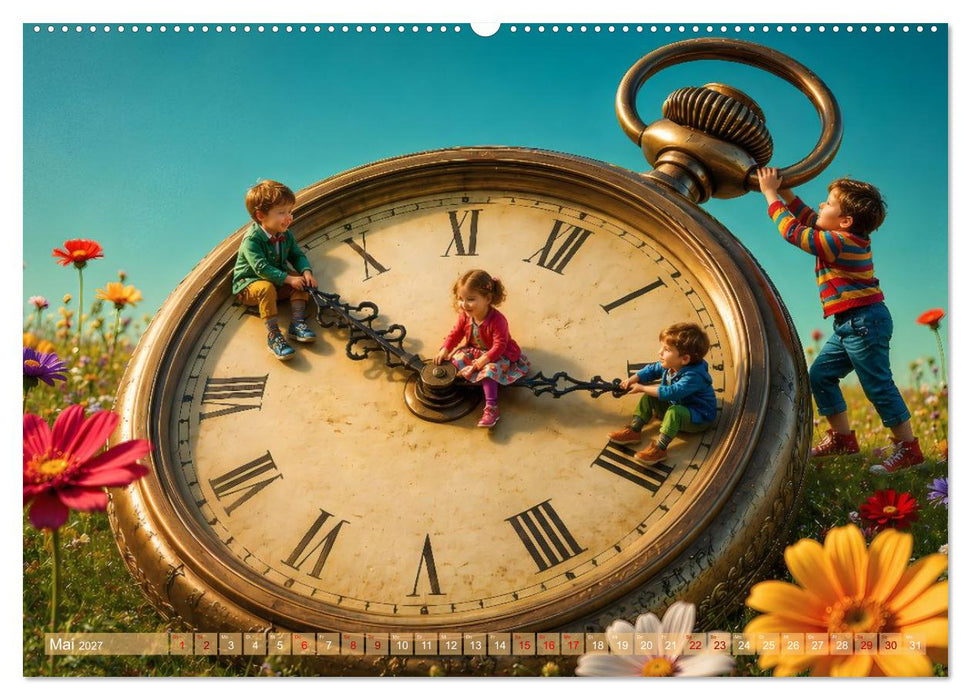 Kleine Menschen - große Welten Wenn Fantasie Wirklichkeit wird (CALVENDO Wandkalender 2027)