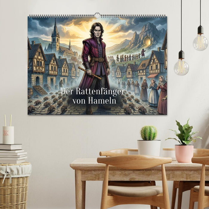 Der Rattenfänger von Hameln (CALVENDO Wandkalender 2027)