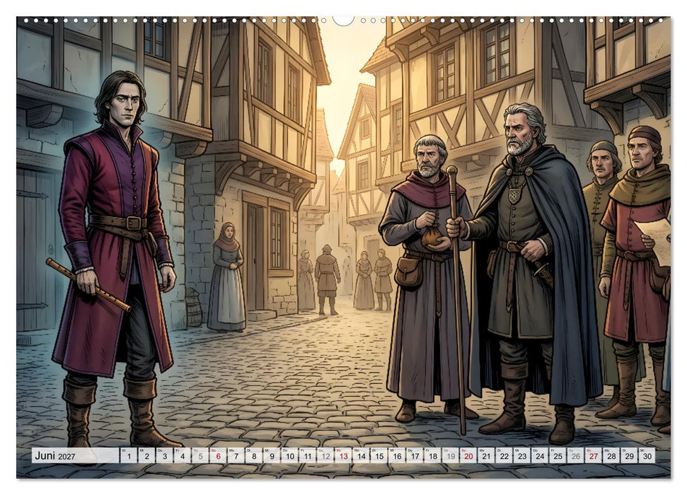 Der Rattenfänger von Hameln (CALVENDO Wandkalender 2027)
