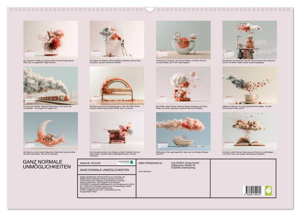 GANZ NORMALE UNMÖGLICHKEITEN (CALVENDO Wandkalender 2027)