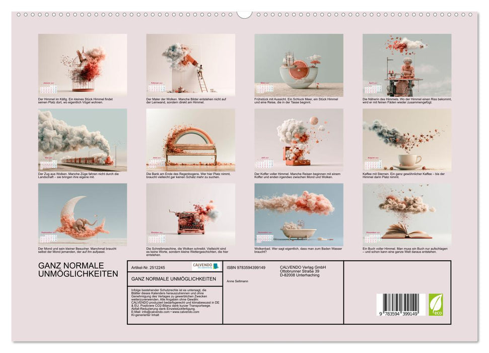 GANZ NORMALE UNMÖGLICHKEITEN (CALVENDO Premium Wandkalender 2027)
