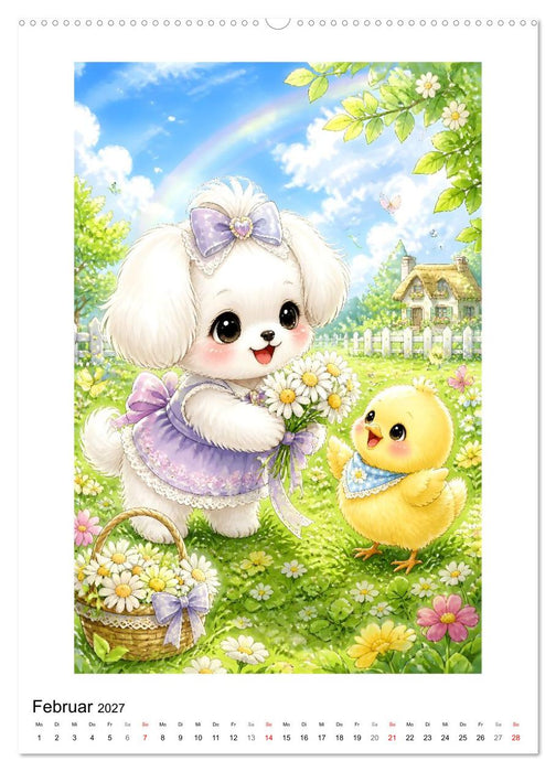 Flauschige Abenteuer (CALVENDO Wandkalender 2027)