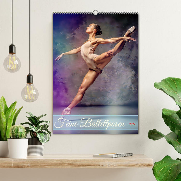 Feine Ballettposen (CALVENDO Wandkalender 2027)