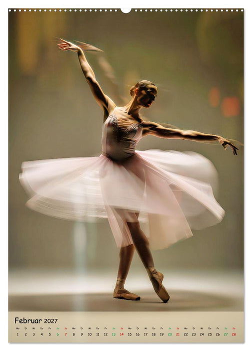 Feine Ballettposen (CALVENDO Wandkalender 2027)
