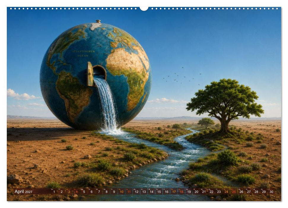 Jenseits der Wirklichkeit -Surreale Visionen (CALVENDO Wandkalender 2027)