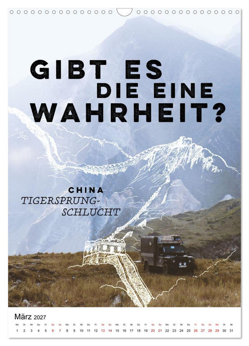 INTO THE FAR und die großen Fragen des Reisens - A True Overland Story (CALVENDO Wandkalender 2027)