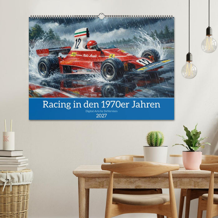 Racing in den 1970er Jahren (CALVENDO Wandkalender 2027)