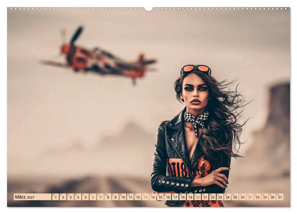 Mit Charme und Propeller (CALVENDO Premium Wandkalender 2027)