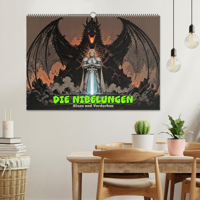 Die Nibelungen: Glanz und Verderben (CALVENDO Wandkalender 2027)
