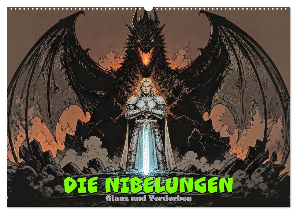 Die Nibelungen: Glanz und Verderben (CALVENDO Wandkalender 2027)