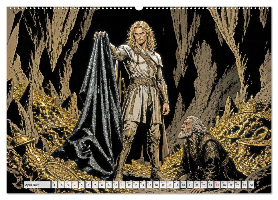 Die Nibelungen: Glanz und Verderben (CALVENDO Wandkalender 2027)