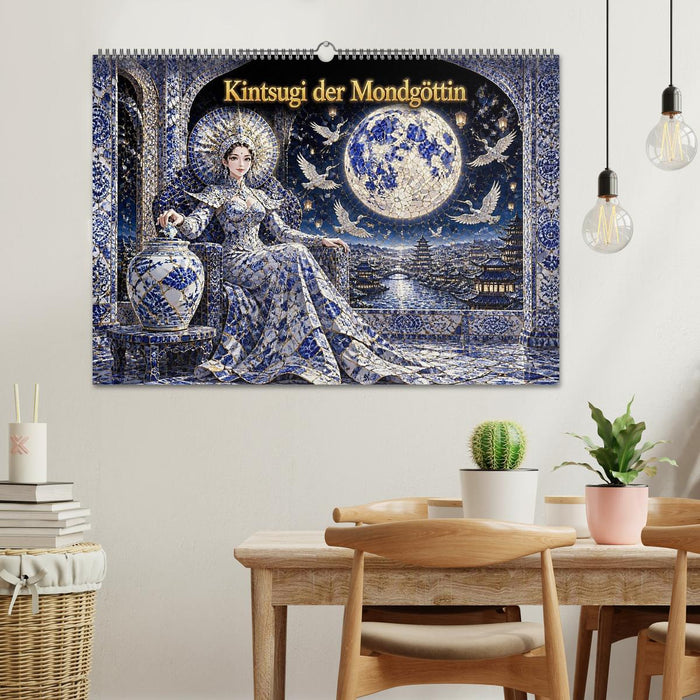Kintsugi der Mondgöttin (CALVENDO Wandkalender 2027)