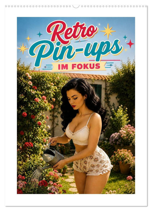 Retro Pin-ups im Fokus (CALVENDO Wandkalender 2027)