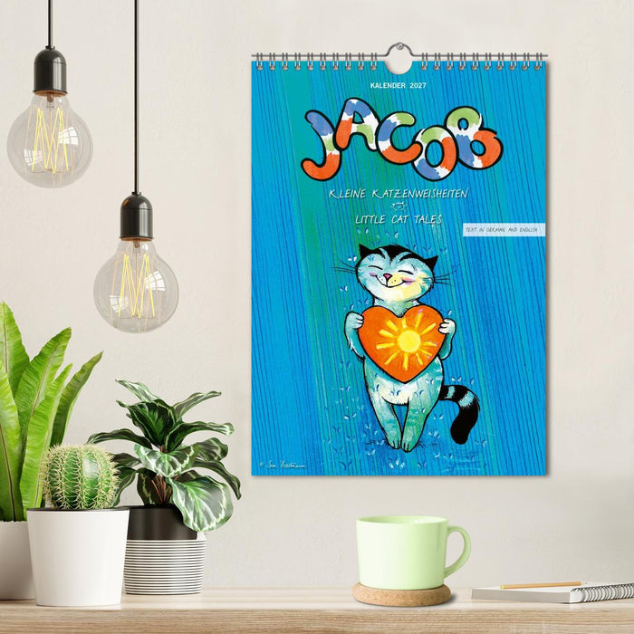 Kater Jacob: kleine Katzenweisheiten (CALVENDO Wandkalender 2027)
