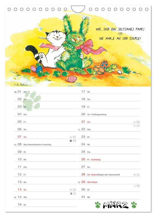 Kater Jacob: kleine Katzenweisheiten (CALVENDO Wandkalender 2027)