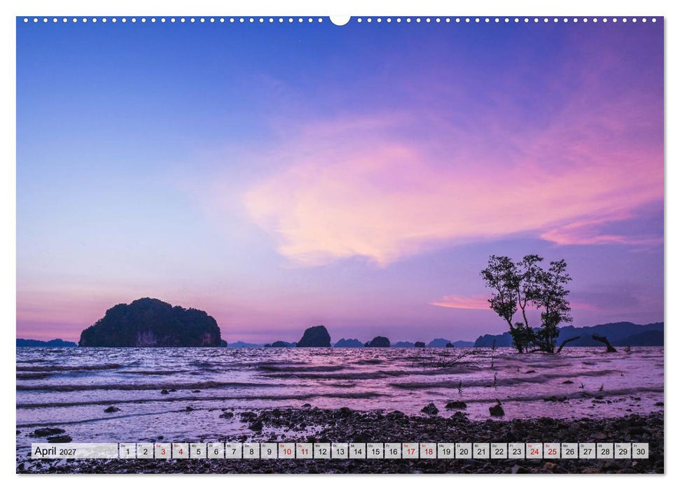 Wundervolles Thailand (CALVENDO Premium Wandkalender 2027)
