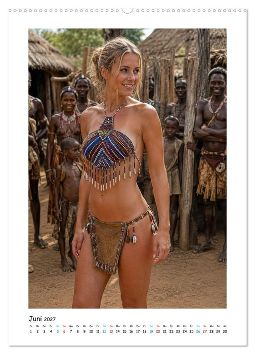 Afrikanische Fantasie (CALVENDO Wandkalender 2027)