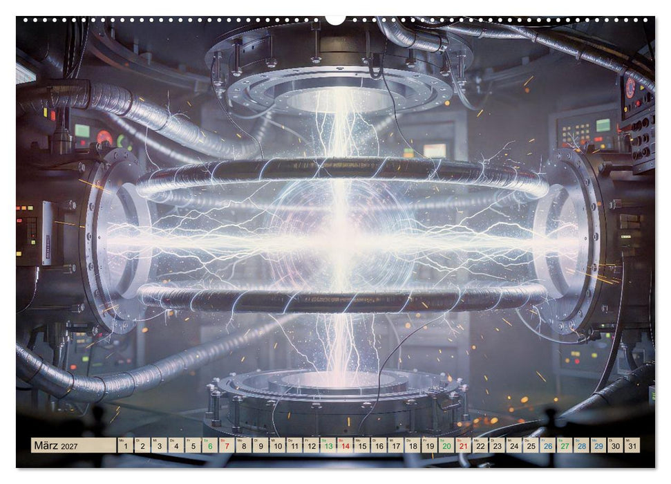 Gedankenspiel Alpha-Fusion (CALVENDO Wandkalender 2027)