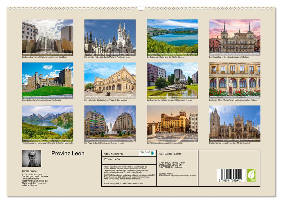 Provinz León (CALVENDO Wandkalender 2027)
