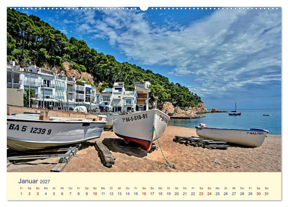 Spanische Provinzen - Girona (CALVENDO Wandkalender 2027)