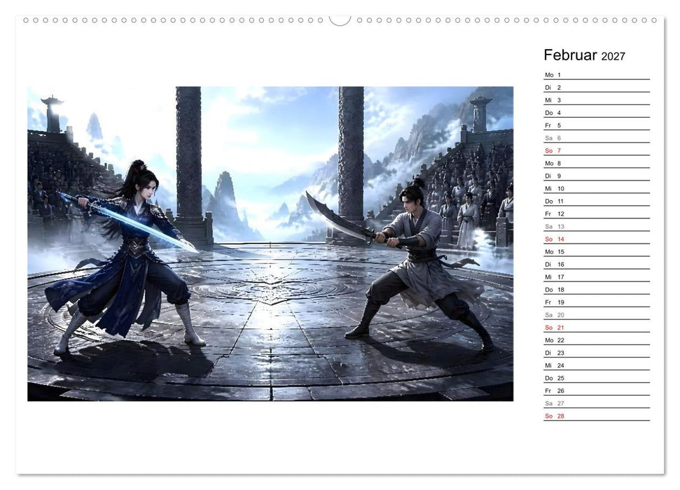 Das Turnier der Meister (CALVENDO Premium Wandkalender 2027)