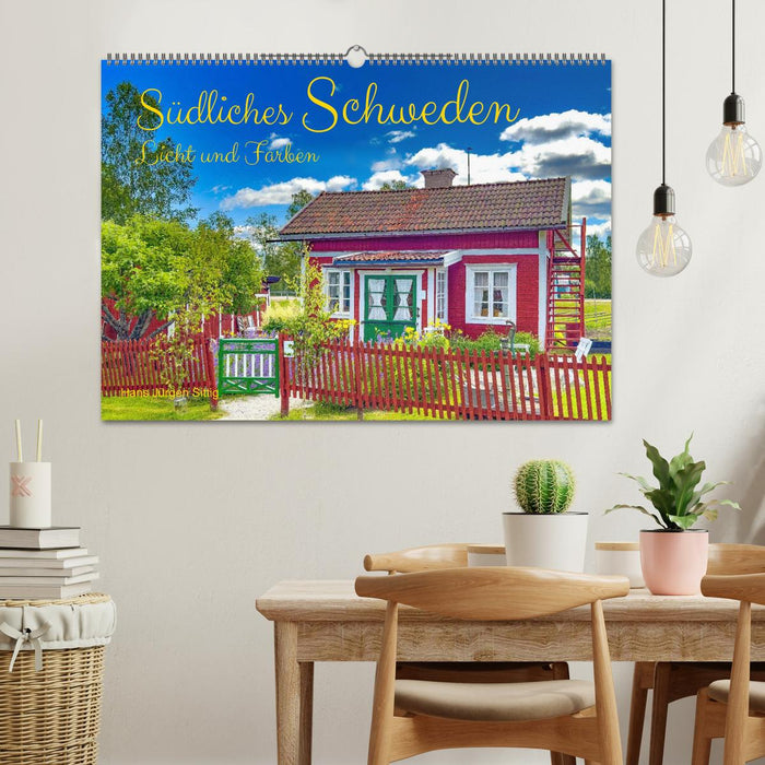 Südliches Schweden - Licht und Farben (CALVENDO Wandkalender 2027)