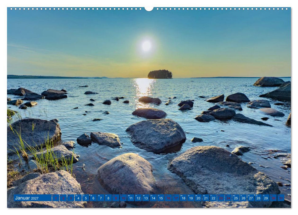 Südliches Schweden - Licht und Farben (CALVENDO Wandkalender 2027)