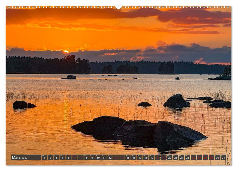 Südliches Schweden - Licht und Farben (CALVENDO Wandkalender 2027)