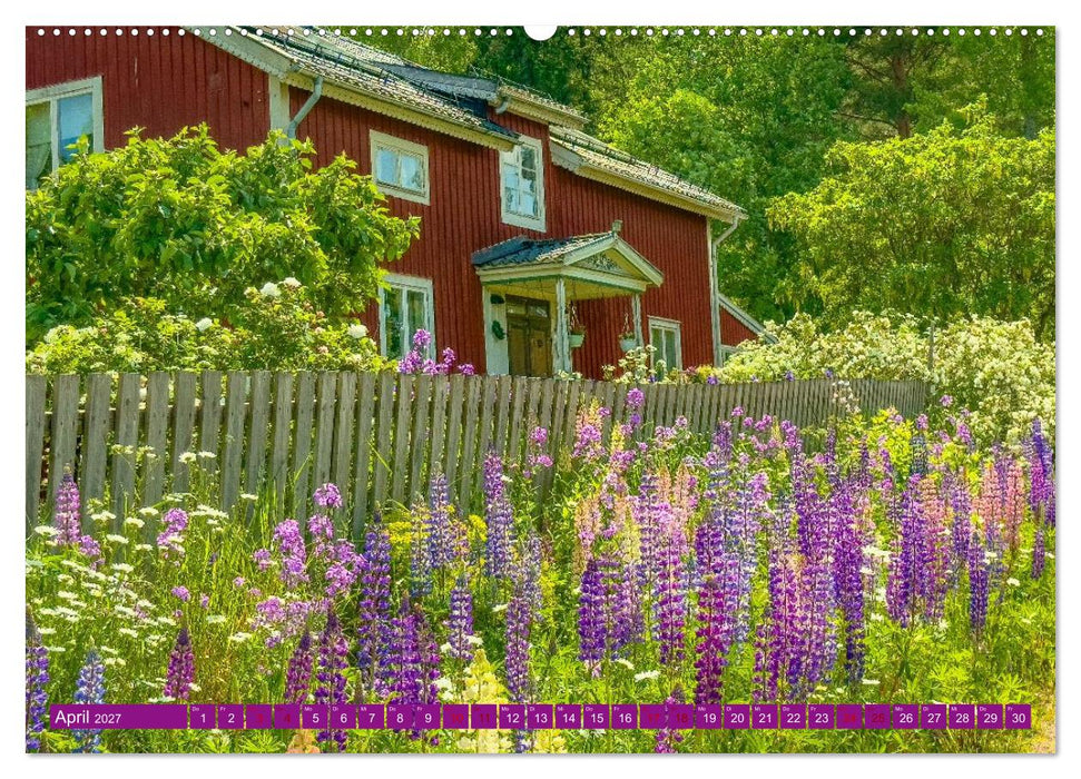 Südliches Schweden - Licht und Farben (CALVENDO Wandkalender 2027)