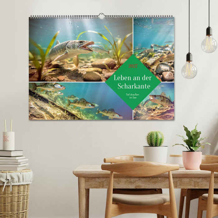 Leben an der Scharkante (CALVENDO Wandkalender 2027)