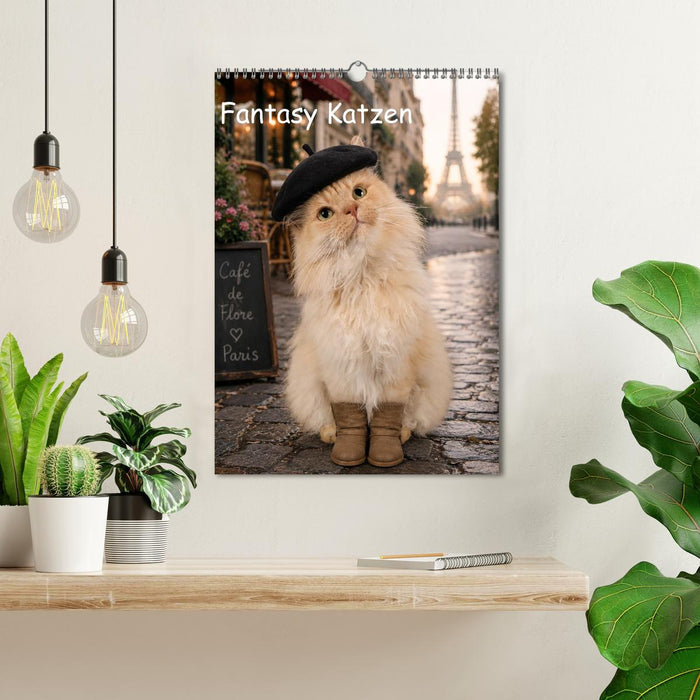 Fantasy Katzen (CALVENDO Wandkalender 2027)