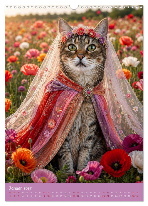 Fantasy Katzen (CALVENDO Wandkalender 2027)
