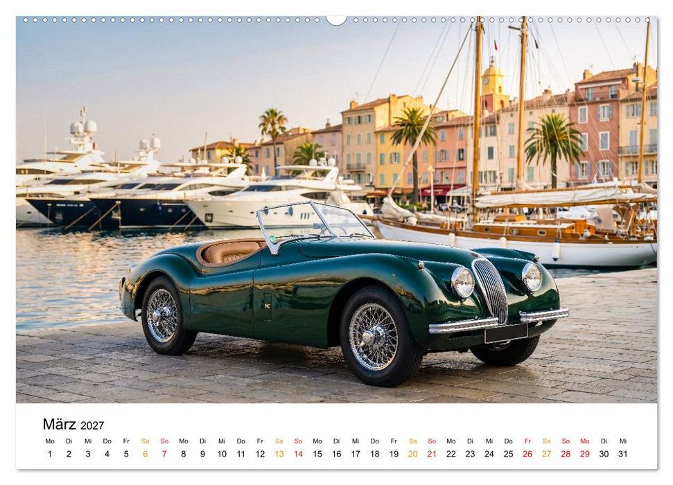 Klassiker der Eleganz - Meisterwerke des Automobilbaus (CALVENDO Premium Wandkalender 2027)