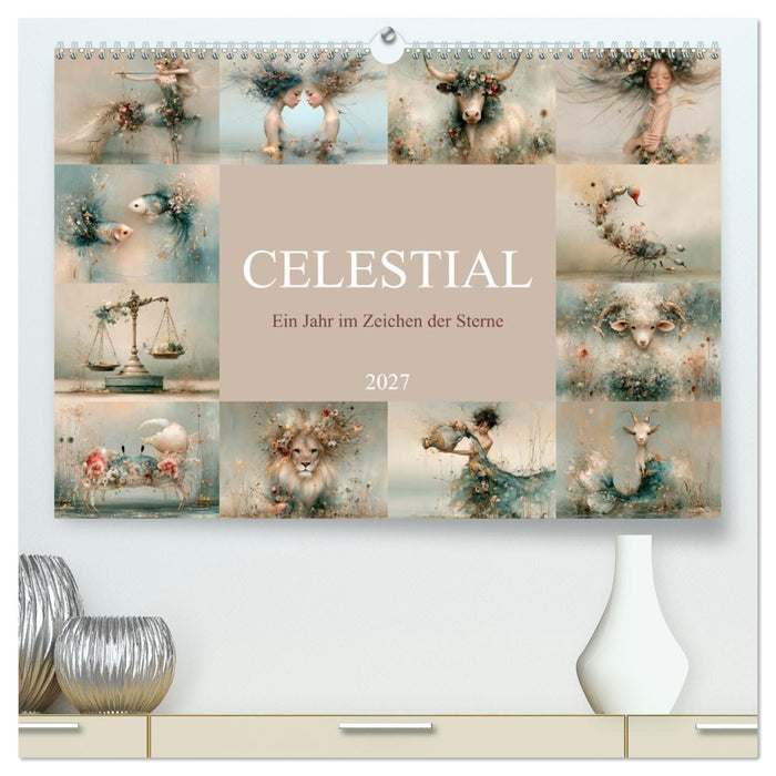 CELESTIAL - Ein Jahr im Zeichen der Sterne (CALVENDO Premium Wandkalender 2027)