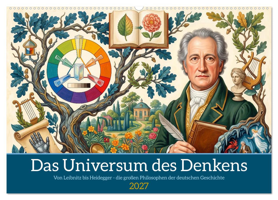 Das Universum des Denkens (CALVENDO Wandkalender 2027)