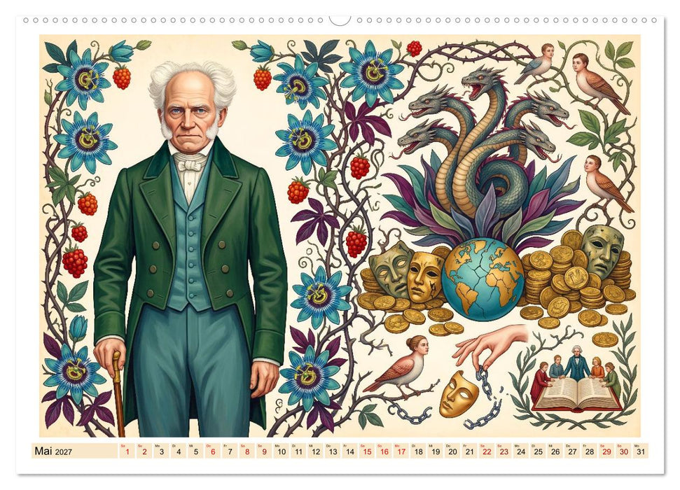 Das Universum des Denkens (CALVENDO Wandkalender 2027)