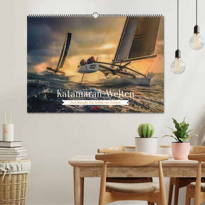 Katamaran-Welten (CALVENDO Wandkalender 2027)