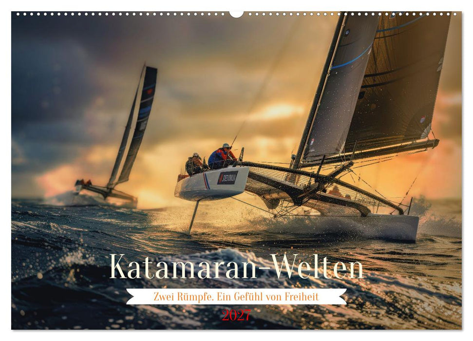 Katamaran-Welten (CALVENDO Wandkalender 2027)