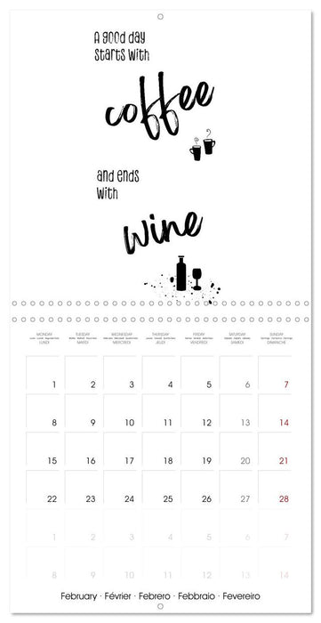 Funny and cheeky quotes (CALVENDO Monthly Calendar 2027)