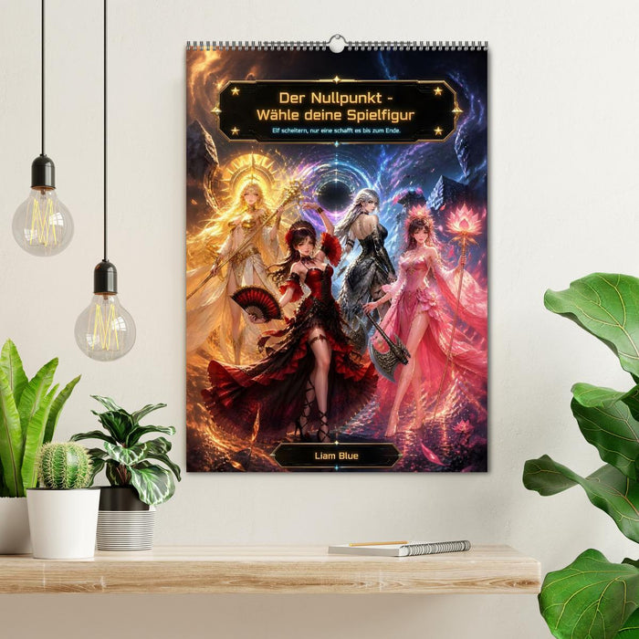 Der Nullpunkt - Wähle deine Spielfigur (CALVENDO Wandkalender 2027)